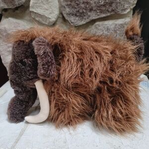 Woolly Mammoth Build A Bear 13" Length 10" Tall Stuffed Animal Retired